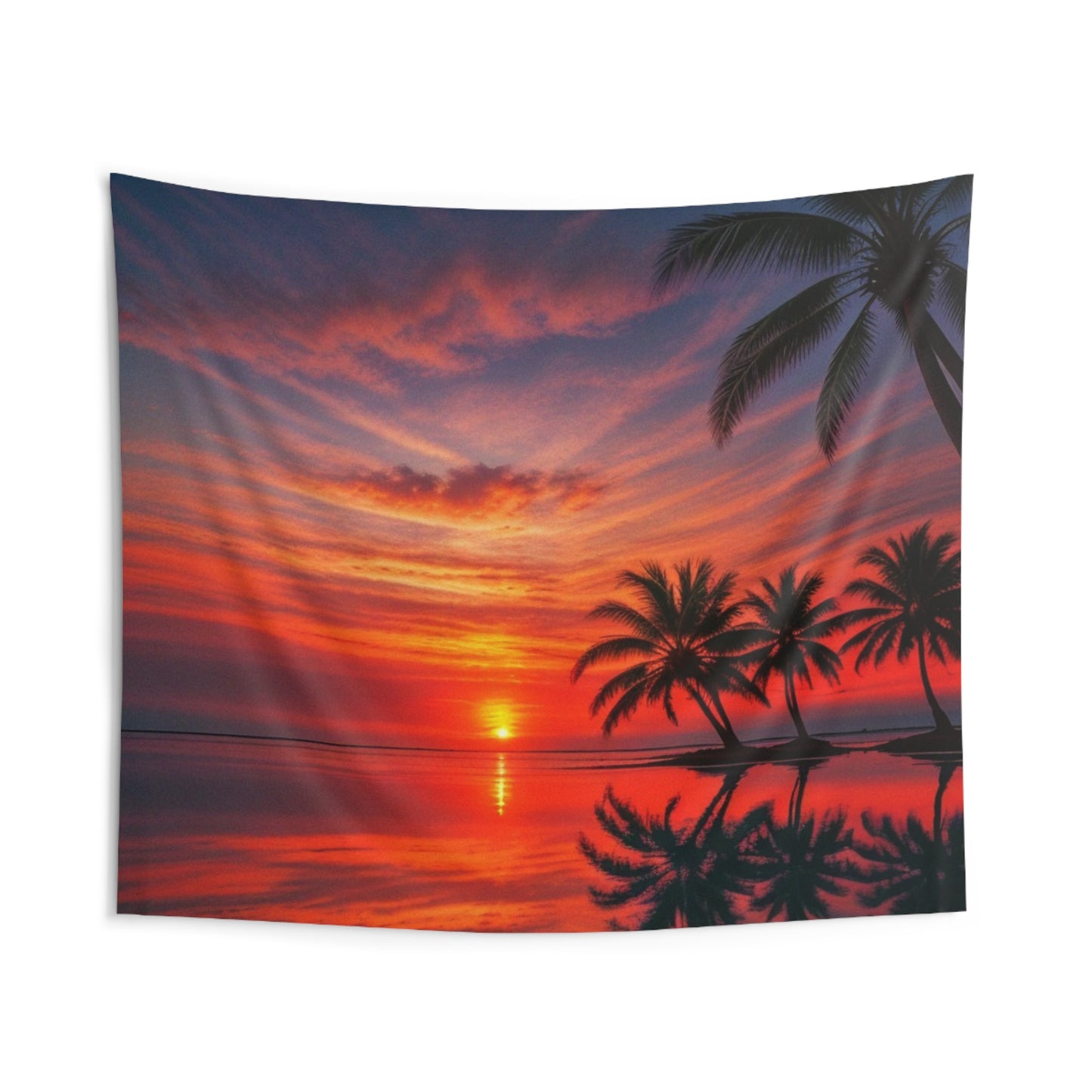 Sunrise at the Beach - Indoor Wall Tapestry