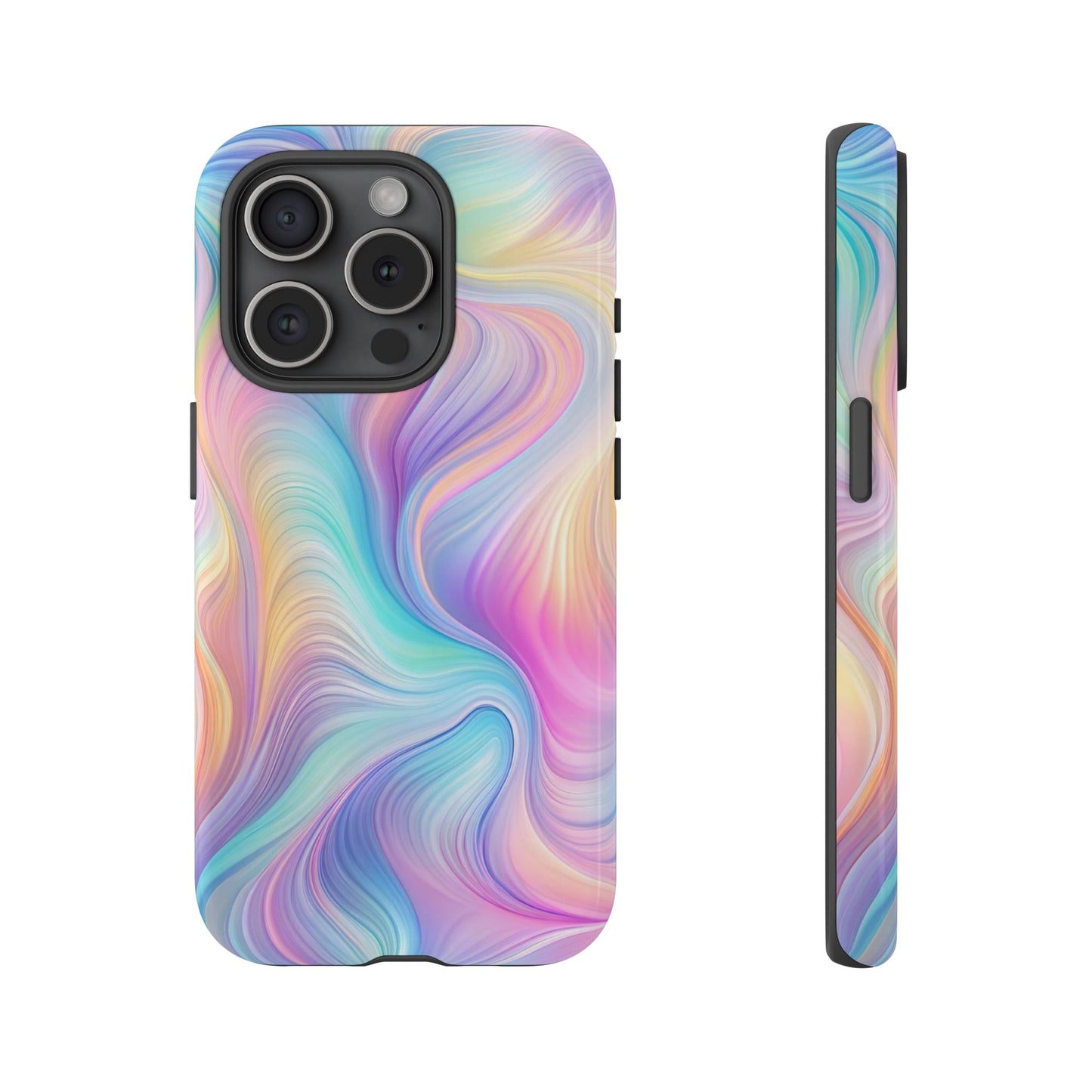 Colorful Swirls Tough Phone Case for Ultimate Protection - iPhone or Samsung Phones