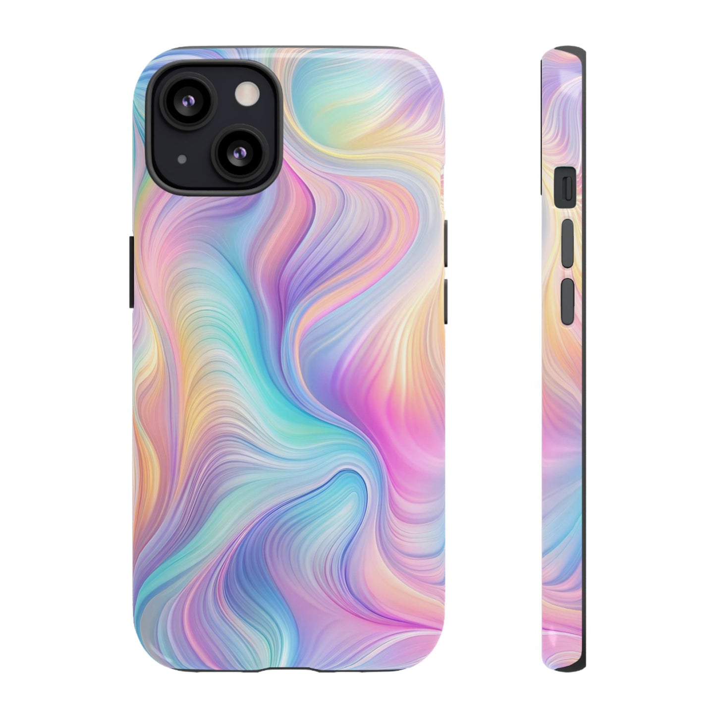 Colorful Swirls Tough Phone Case for Ultimate Protection - iPhone or Samsung Phones