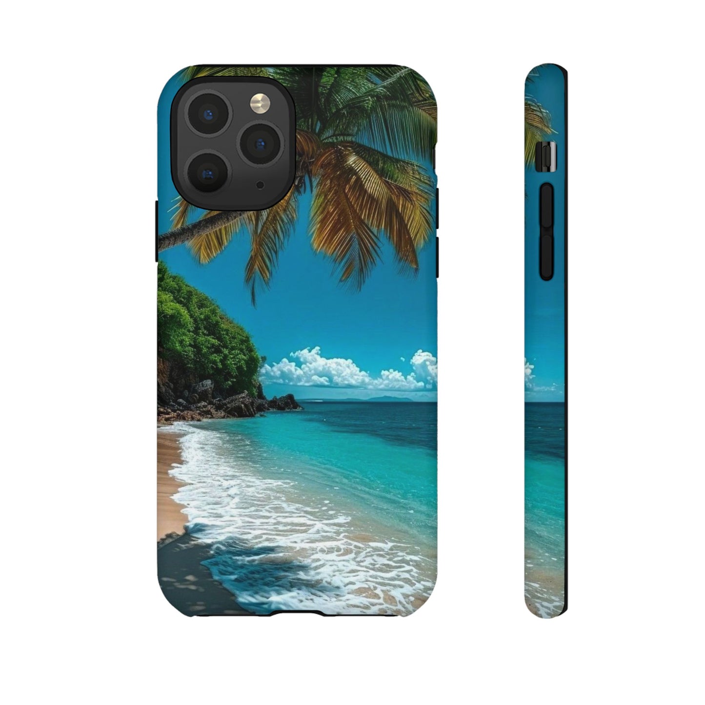 Tropical Beach Oasis - Tough Case for iPhone or Samsung