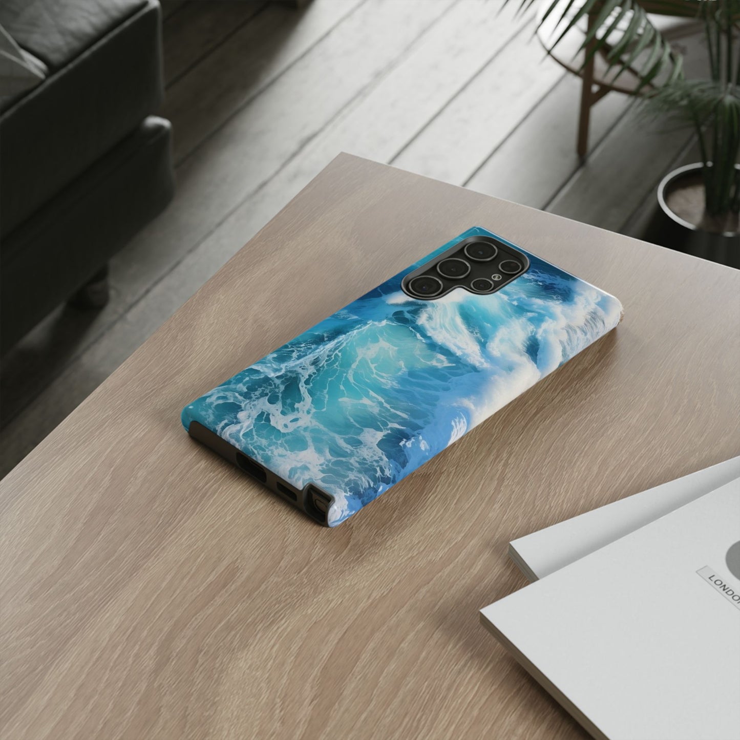 Crashing Ocean Waves - Tough Phone Case - iPhone or Samsung Phones