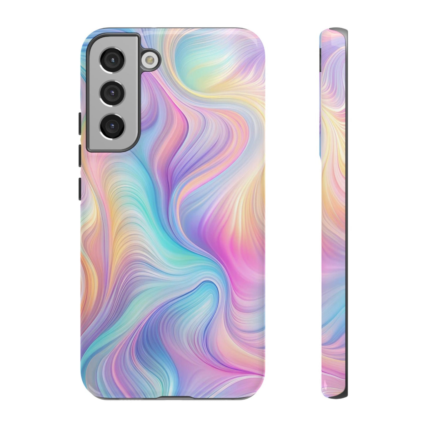 Colorful Swirls Tough Phone Case for Ultimate Protection - iPhone or Samsung Phones