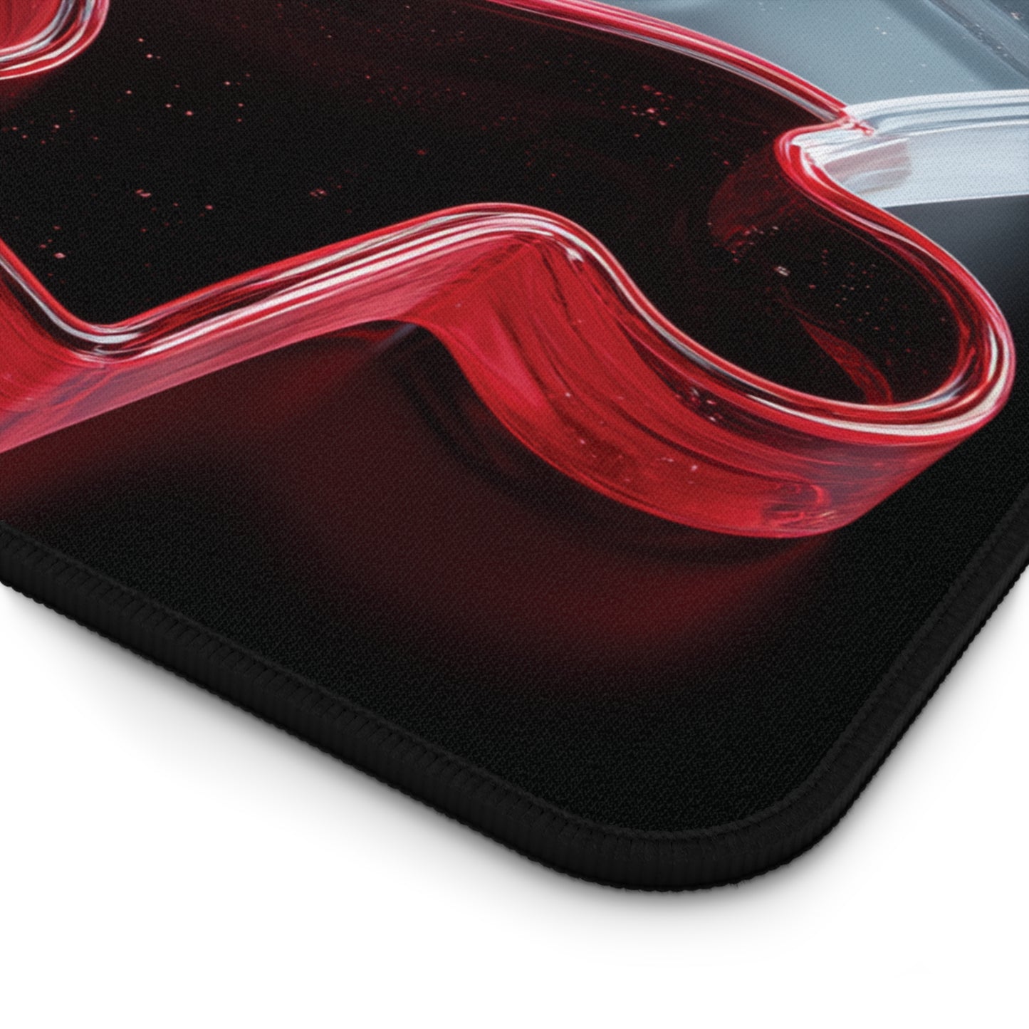 Ruby Radiance Puzzle Piece Desk Mat / Mouse Pad