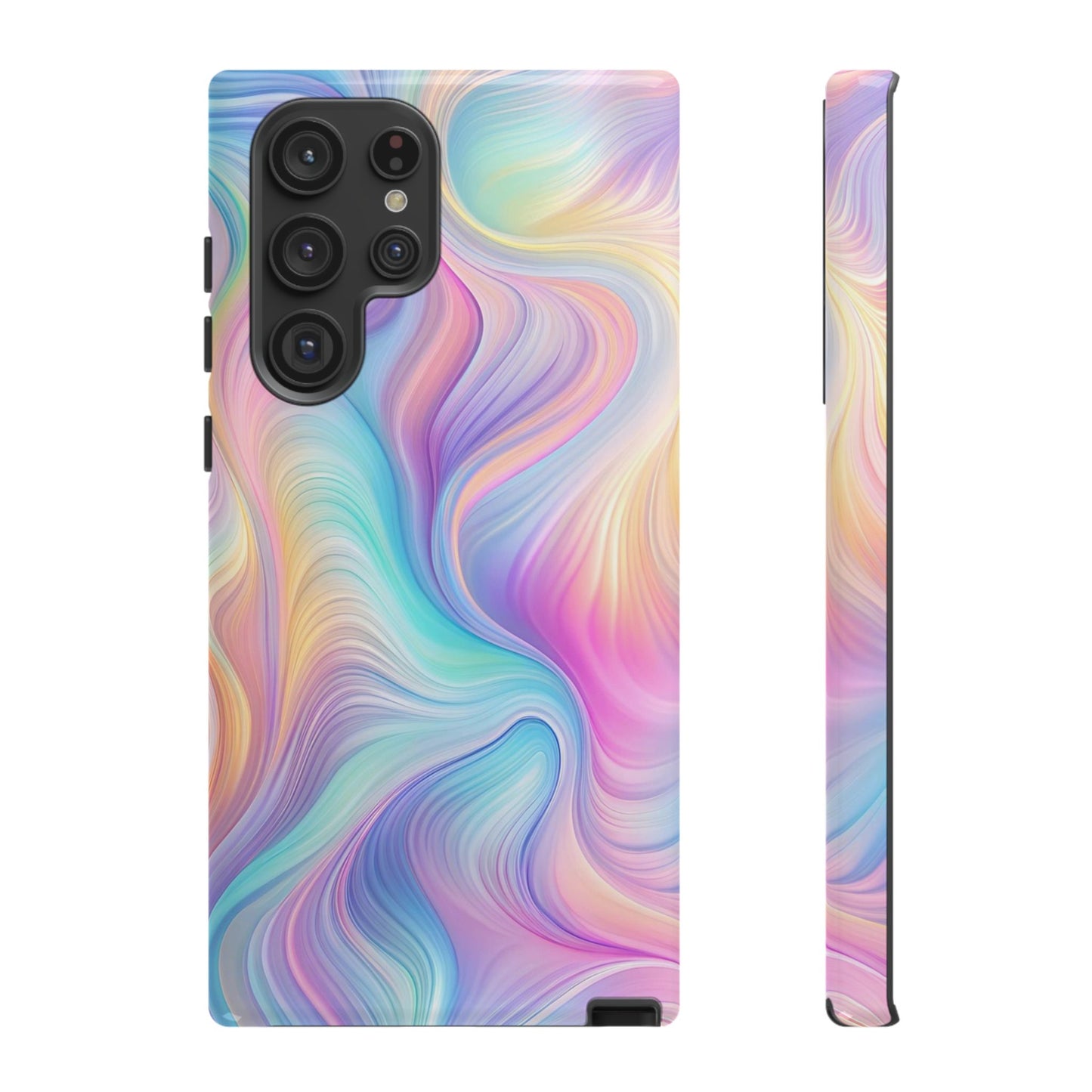 Colorful Swirls Tough Phone Case for Ultimate Protection - iPhone or Samsung Phones