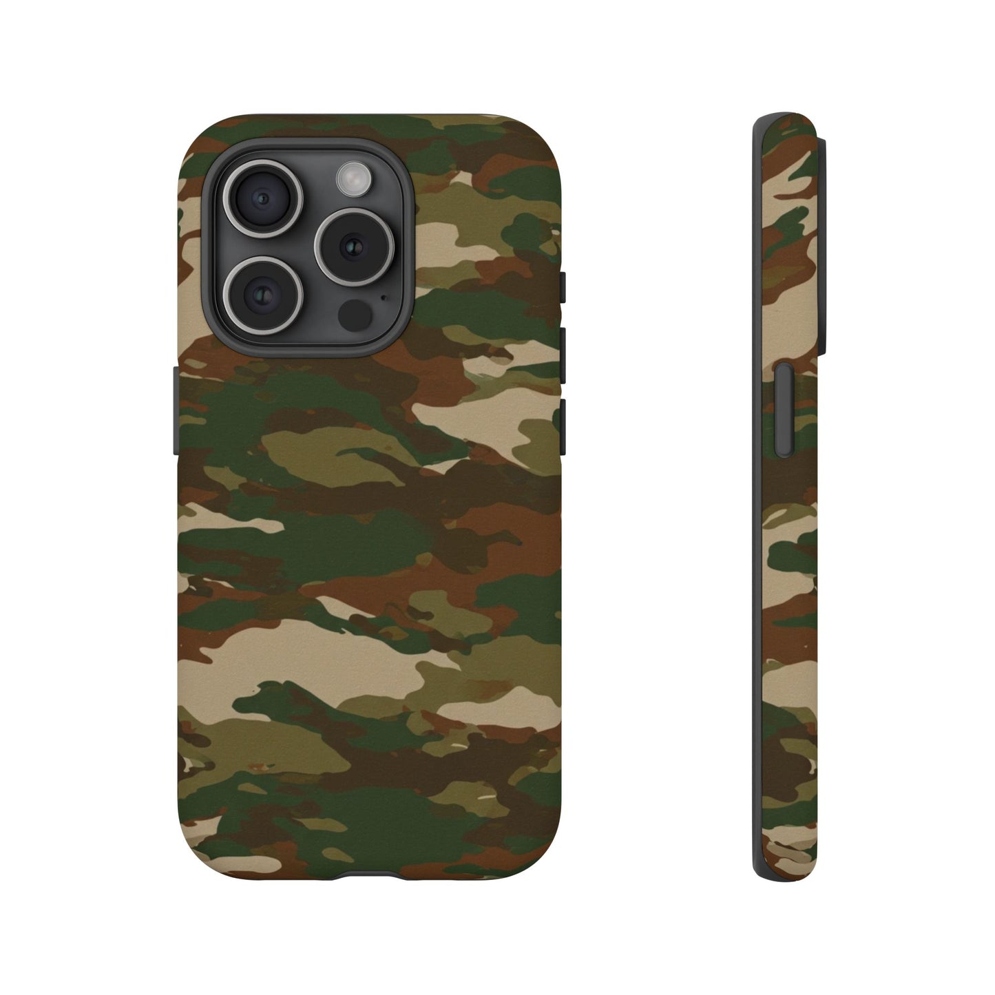 Camo Design - Tough Phone Case - iPhone or Samsung Phones