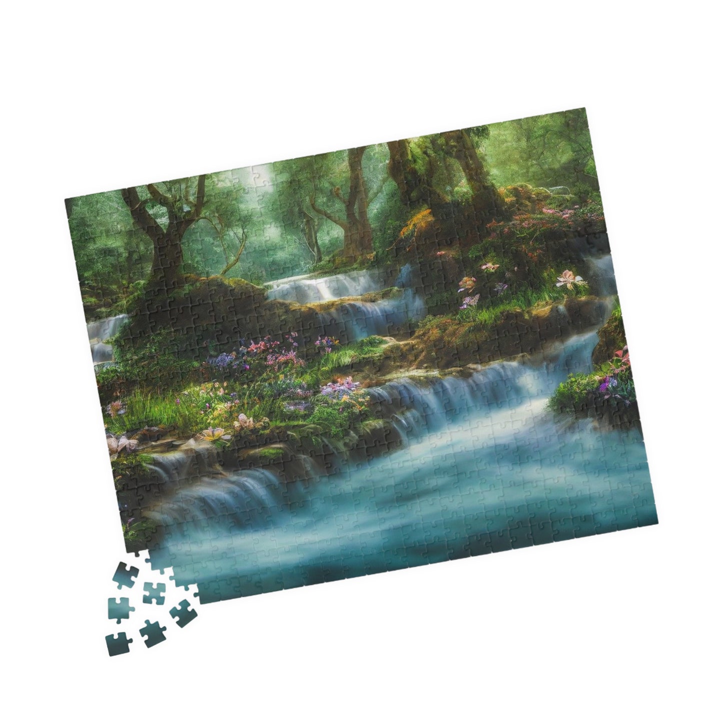 Fantasy Waterfalls Jigsaw Puzzle