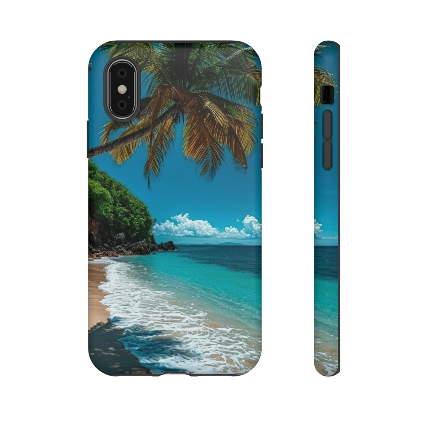 Tropical Beach Oasis - Tough Case for iPhone or Samsung