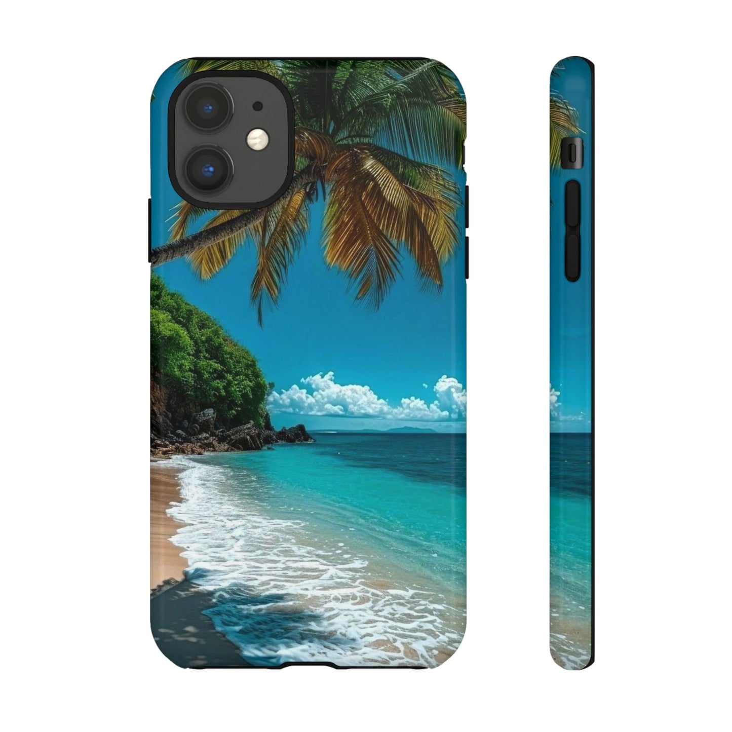 Tropical Beach Oasis - Tough Case for iPhone or Samsung