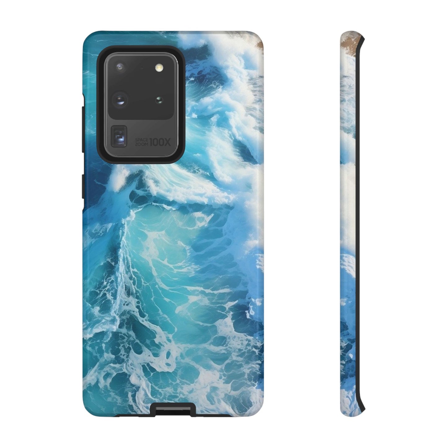 Crashing Ocean Waves - Tough Phone Case - iPhone or Samsung Phones