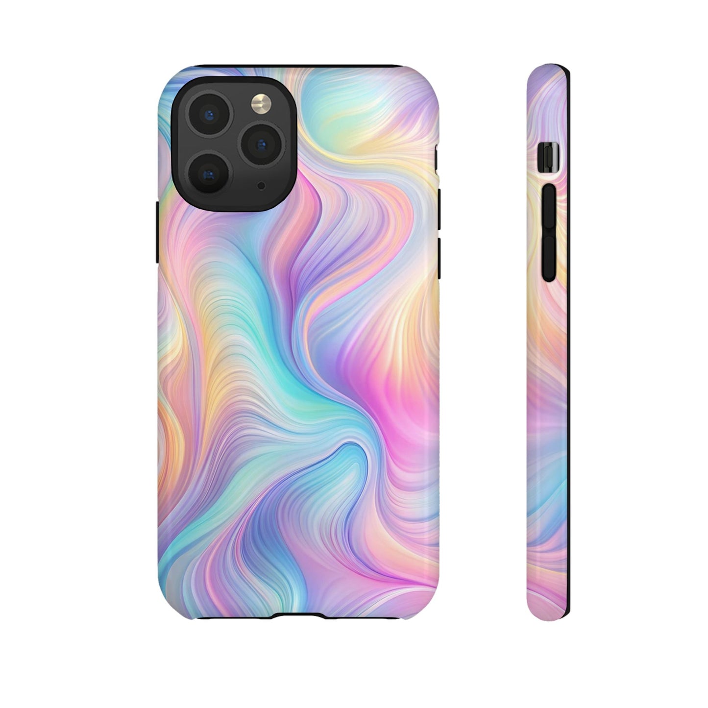Colorful Swirls Tough Phone Case for Ultimate Protection - iPhone or Samsung Phones