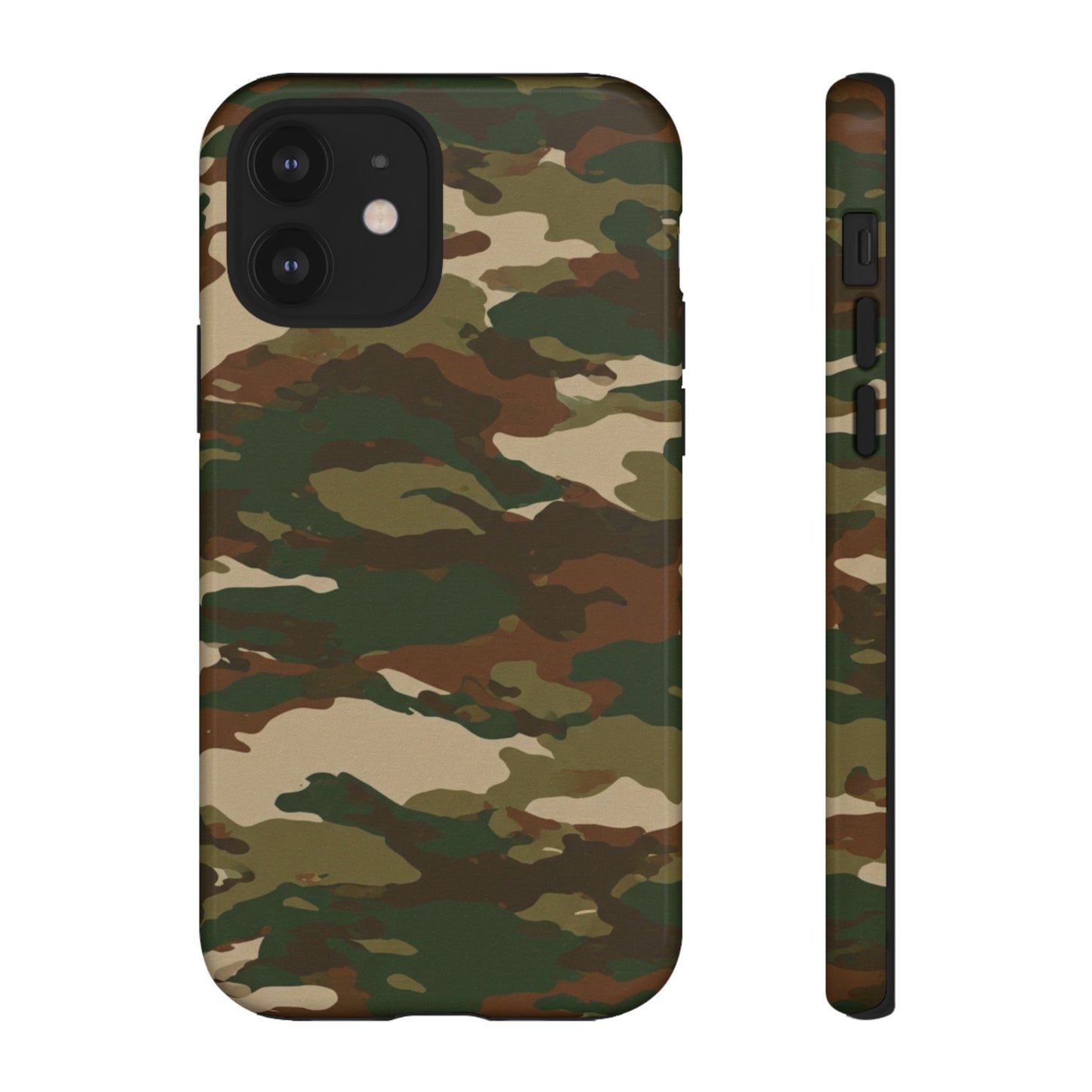 Camo Design - Tough Phone Case - iPhone or Samsung Phones