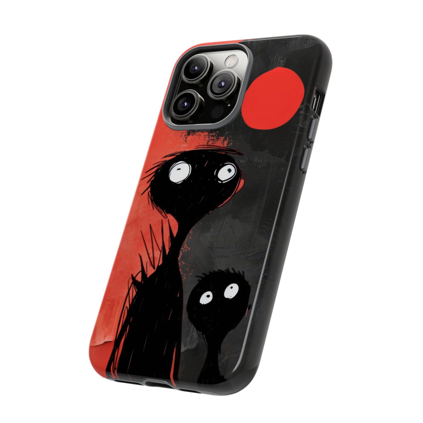 Scary Zombie People Phone Case, Tough Case Protective Smartphone Cover, Hard Shell Case, Unique Phone Accessories, Halloween