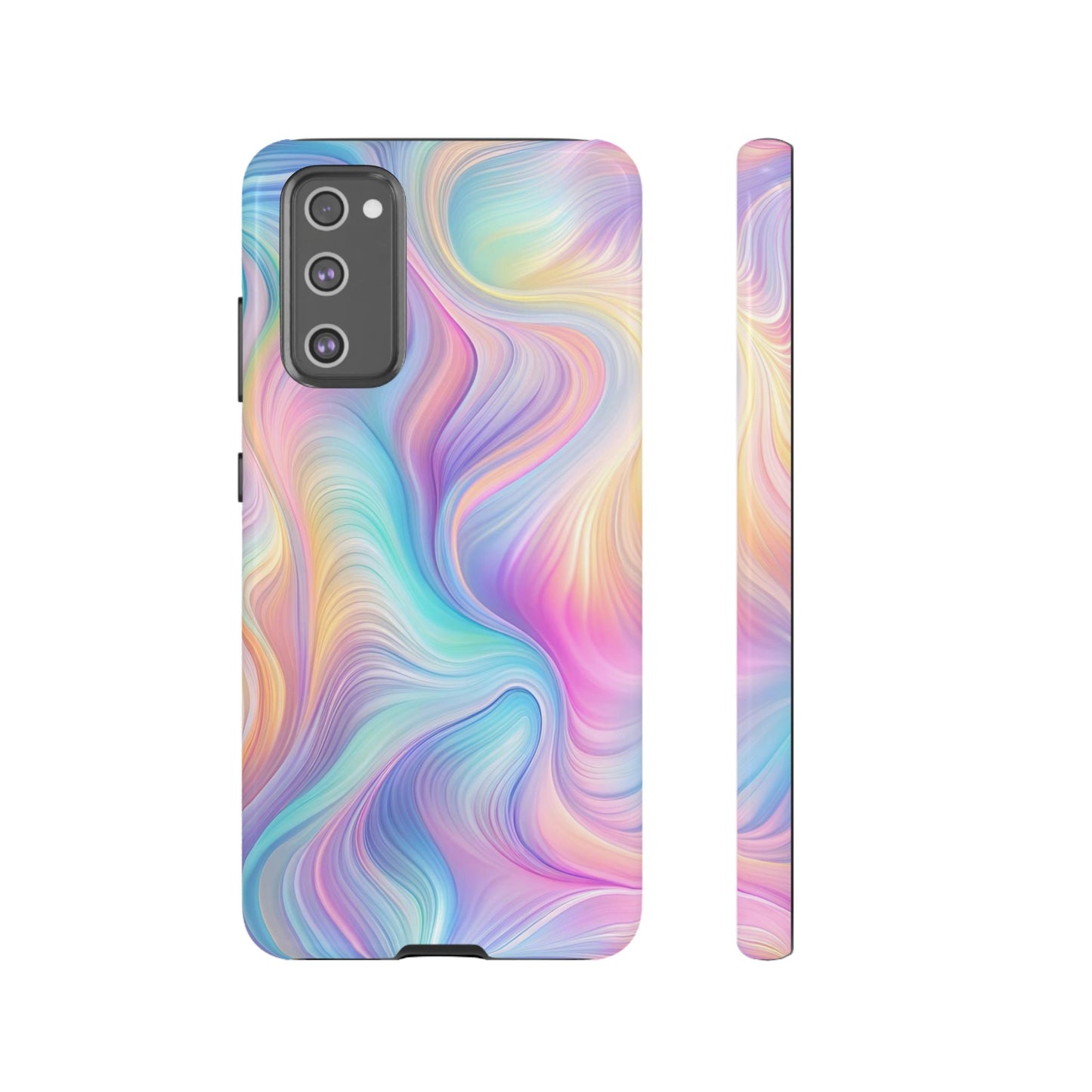 Colorful Swirls Tough Phone Case for Ultimate Protection - iPhone or Samsung Phones