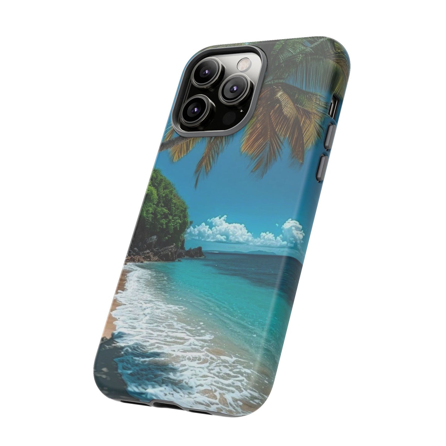 Tropical Beach Oasis - Tough Case for iPhone or Samsung