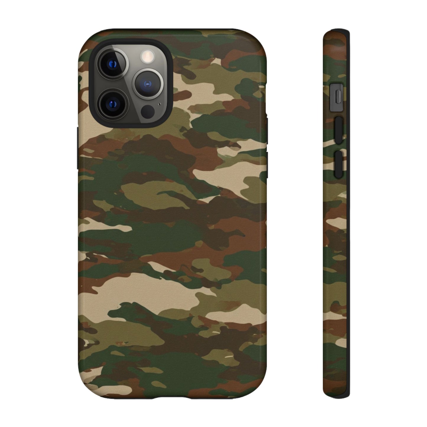 Camo Design - Tough Phone Case - iPhone or Samsung Phones