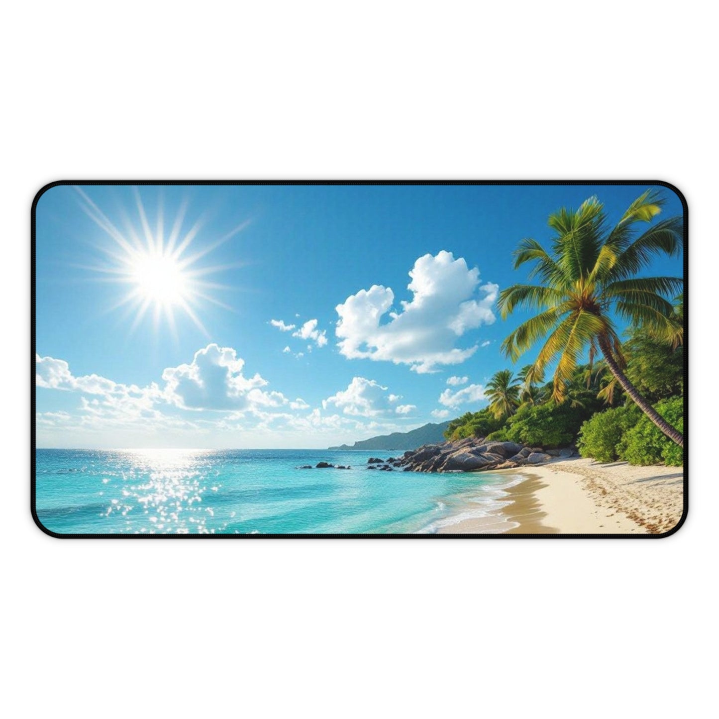 Escape to Paradise - Desk Mat / Mouse Pad
