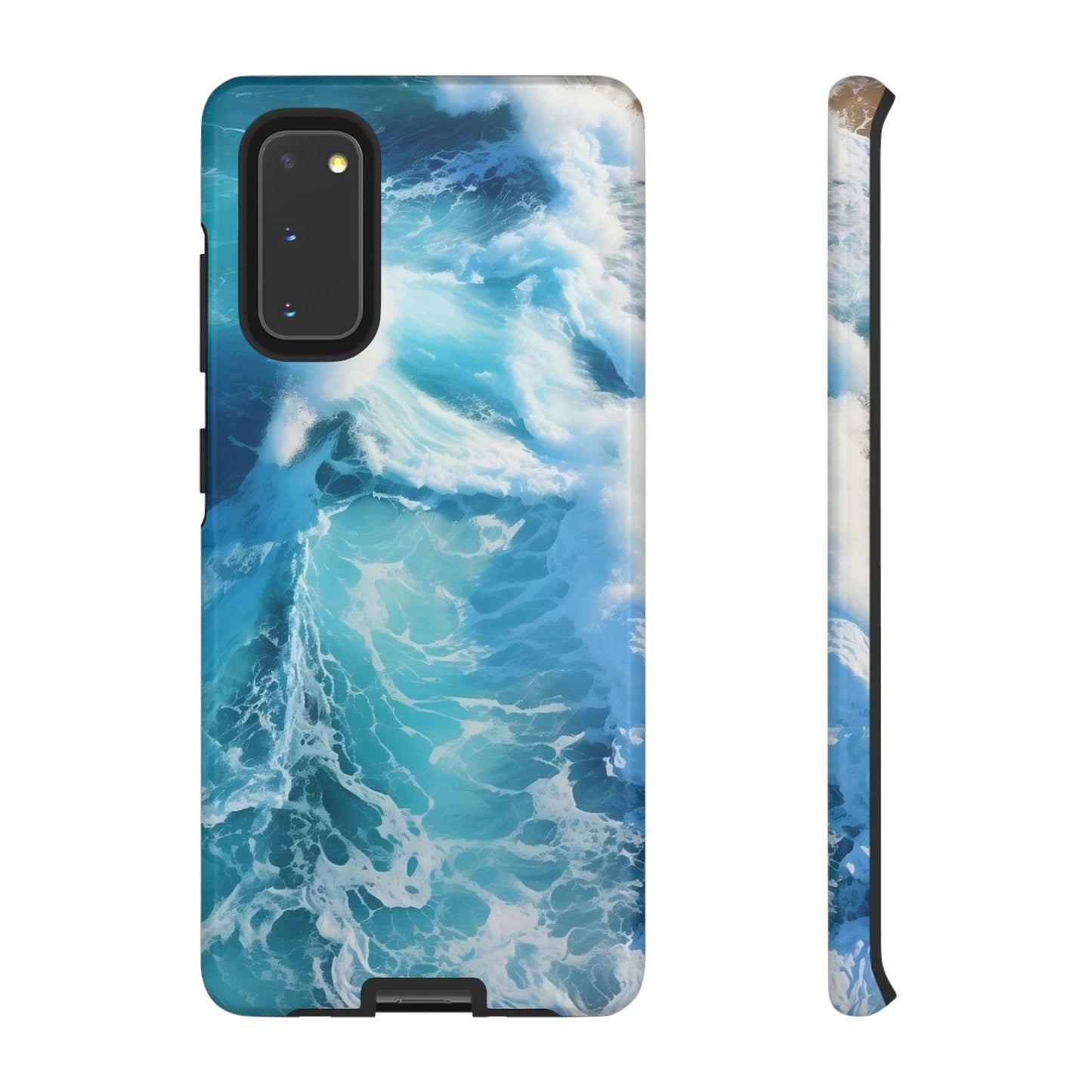 Crashing Ocean Waves - Tough Phone Case - iPhone or Samsung Phones