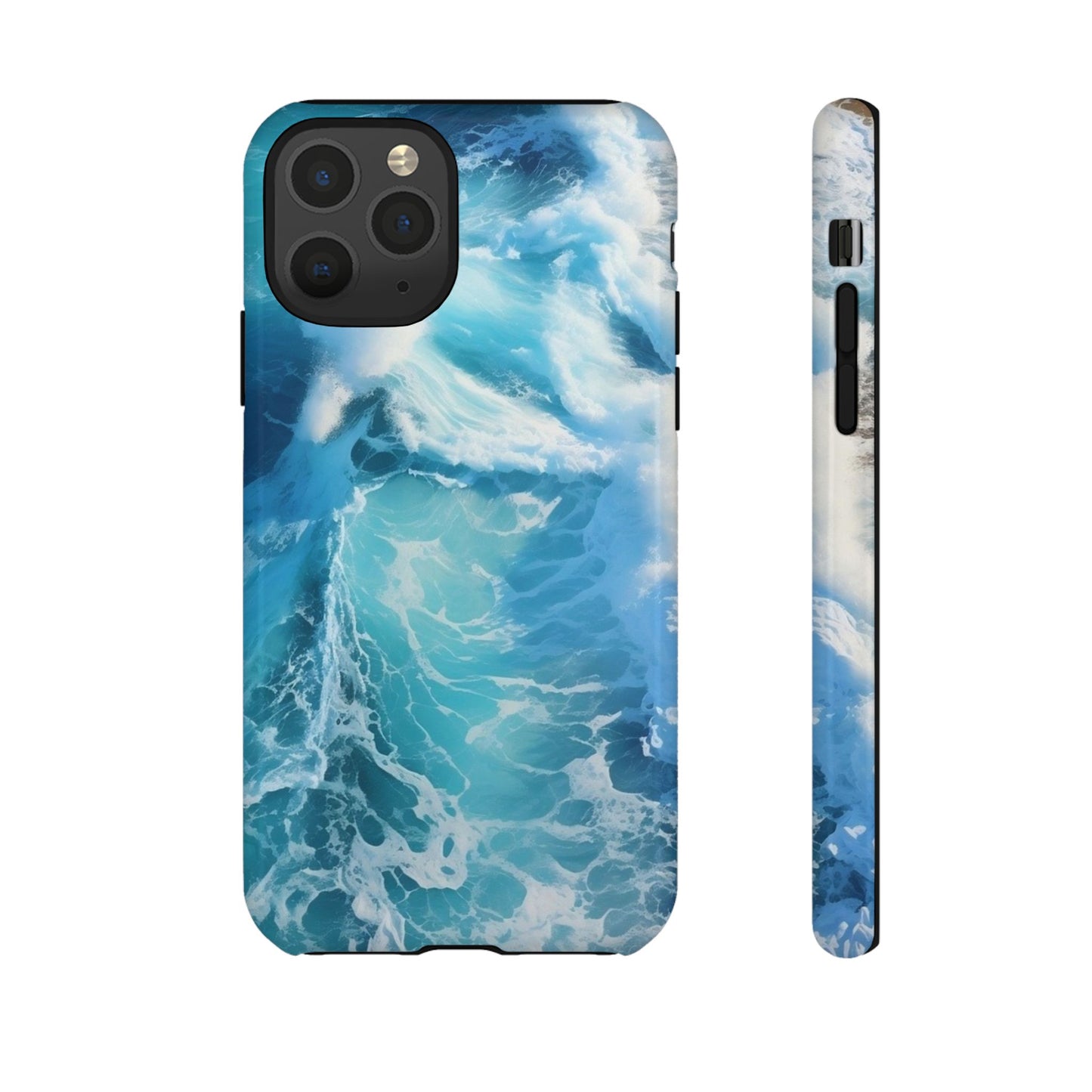 Crashing Ocean Waves - Tough Phone Case - iPhone or Samsung Phones