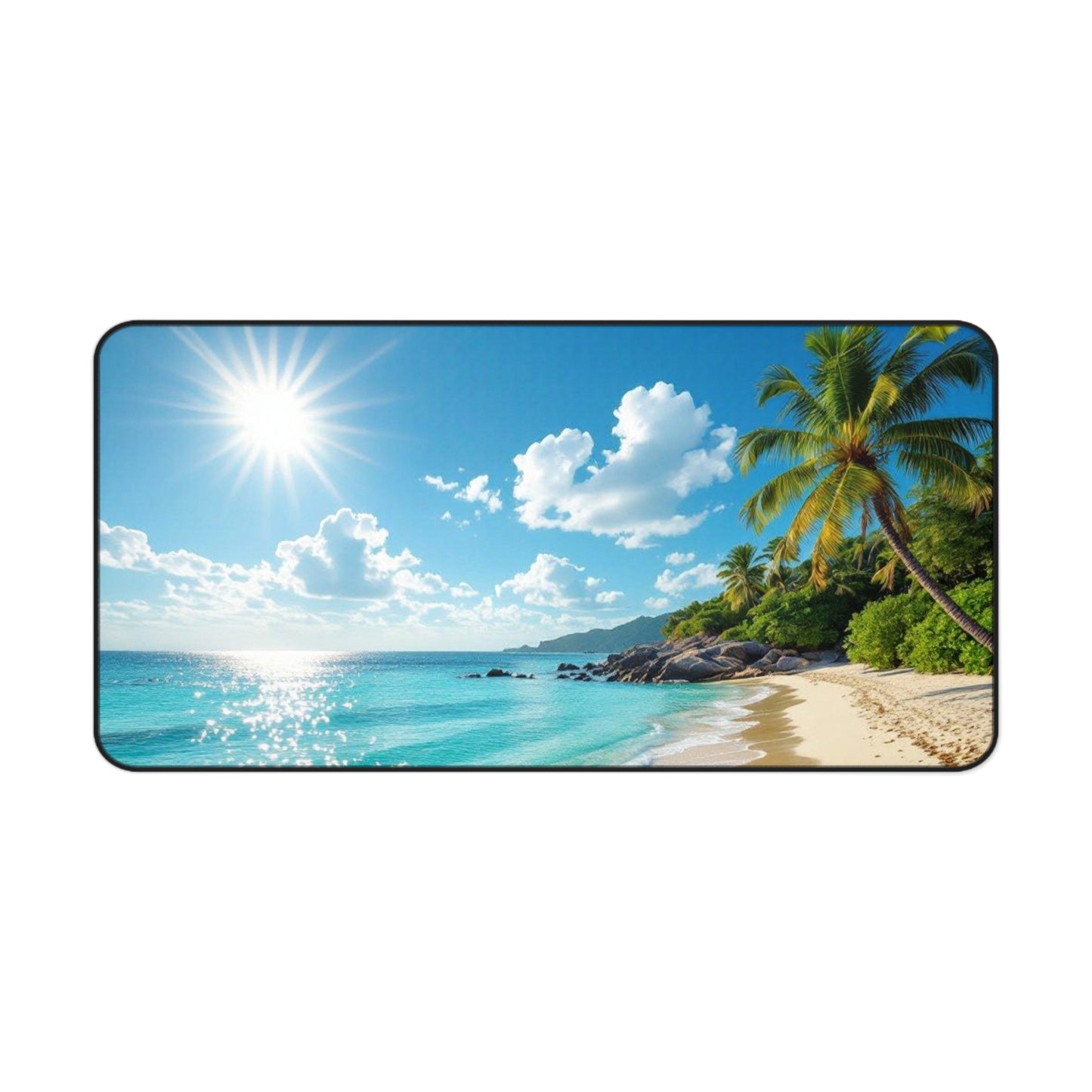 Escape to Paradise - Desk Mat / Mouse Pad