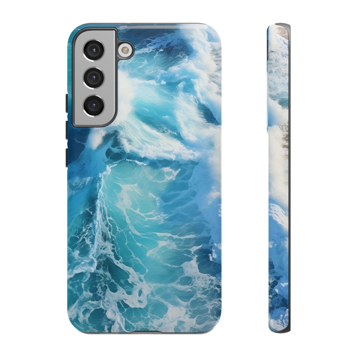 Crashing Ocean Waves - Tough Phone Case - iPhone or Samsung Phones