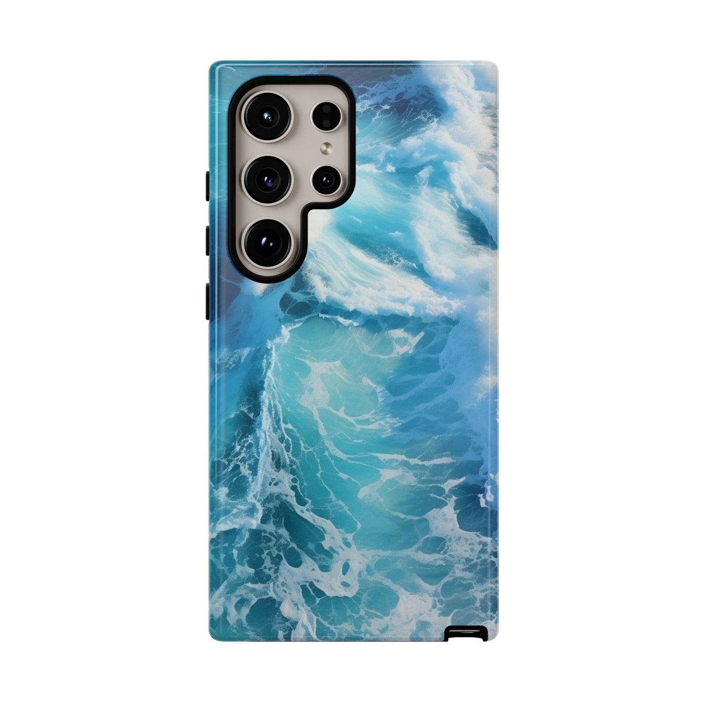 Crashing Ocean Waves - Tough Phone Case - iPhone or Samsung Phones