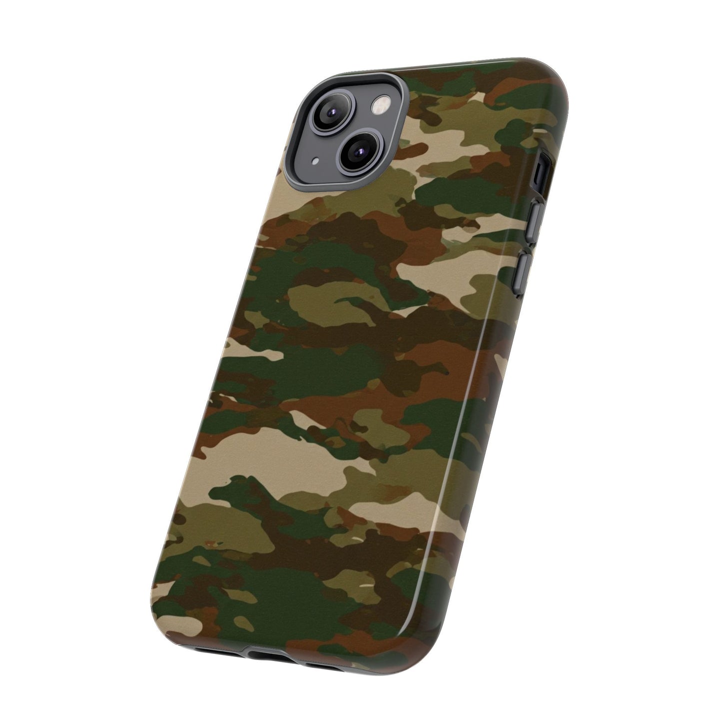 Camo Design - Tough Phone Case - iPhone or Samsung Phones
