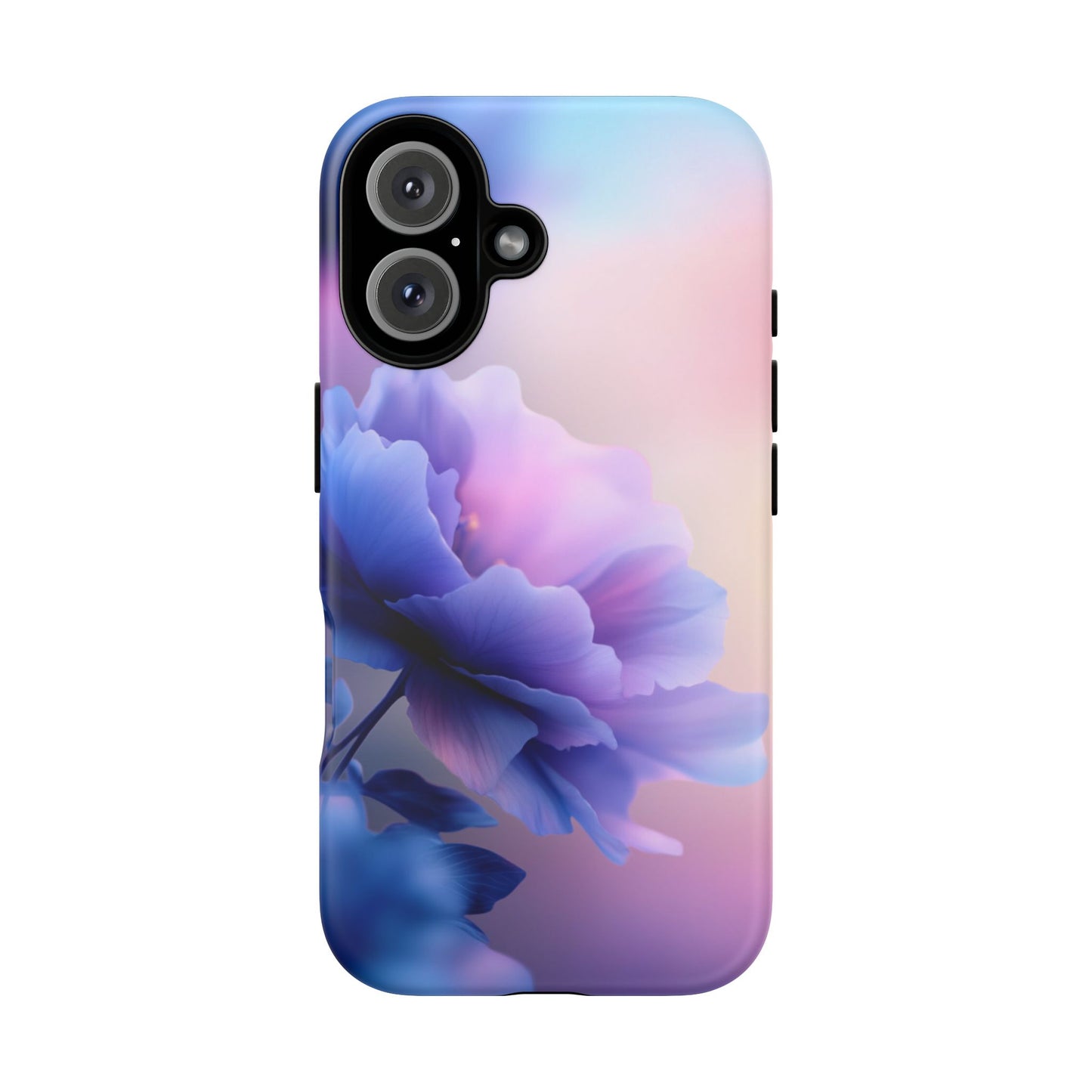 Purple Flower with Sunset - Tough Phone Case