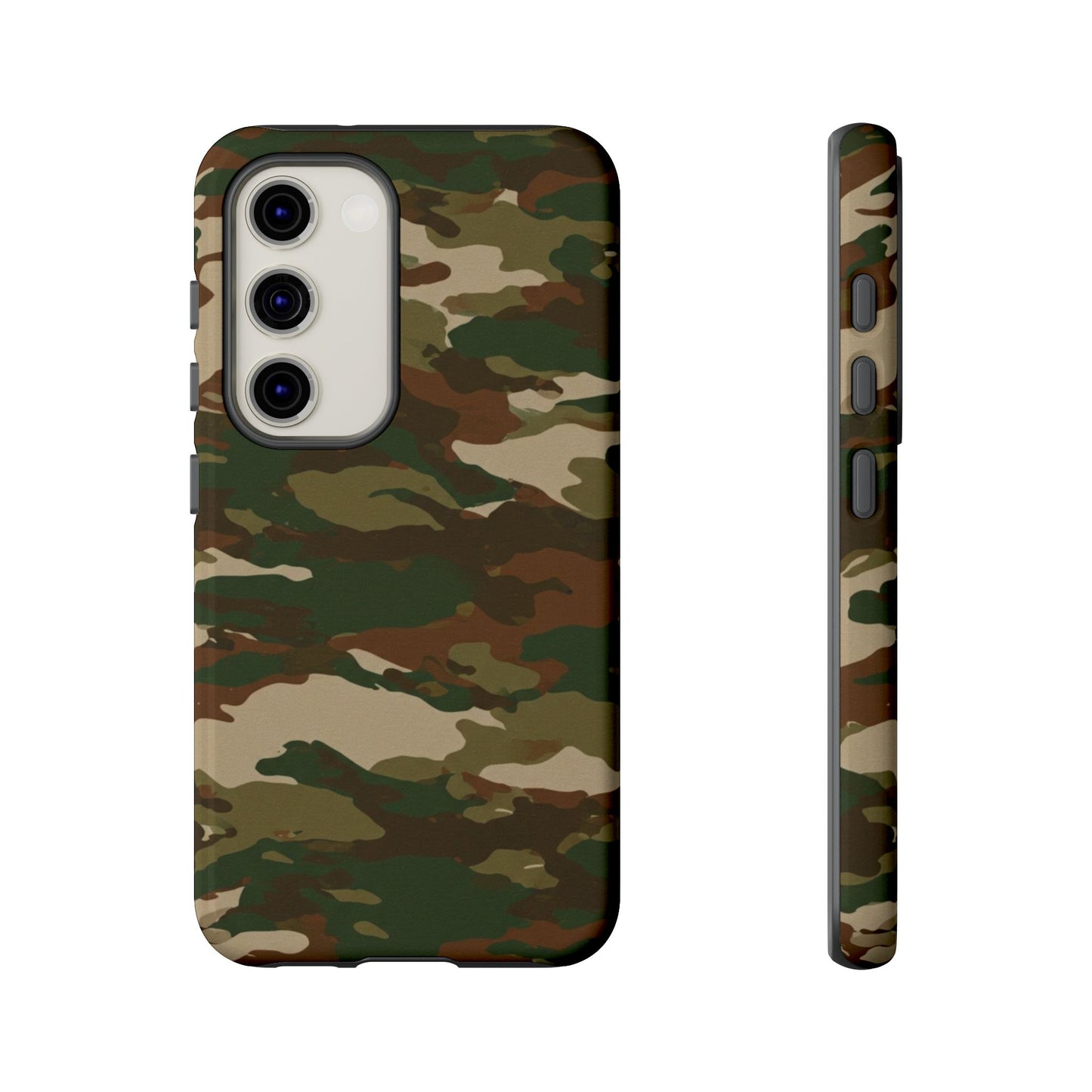 Camo Design - Tough Phone Case - iPhone or Samsung Phones