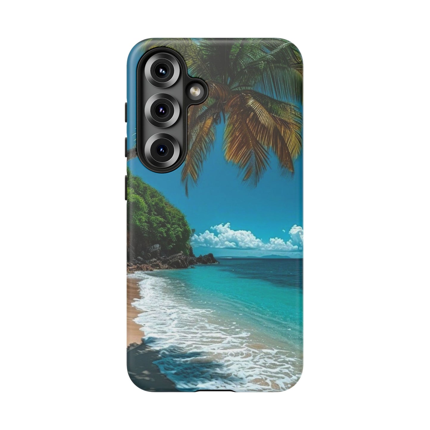 Tropical Beach Oasis - Tough Case for iPhone or Samsung