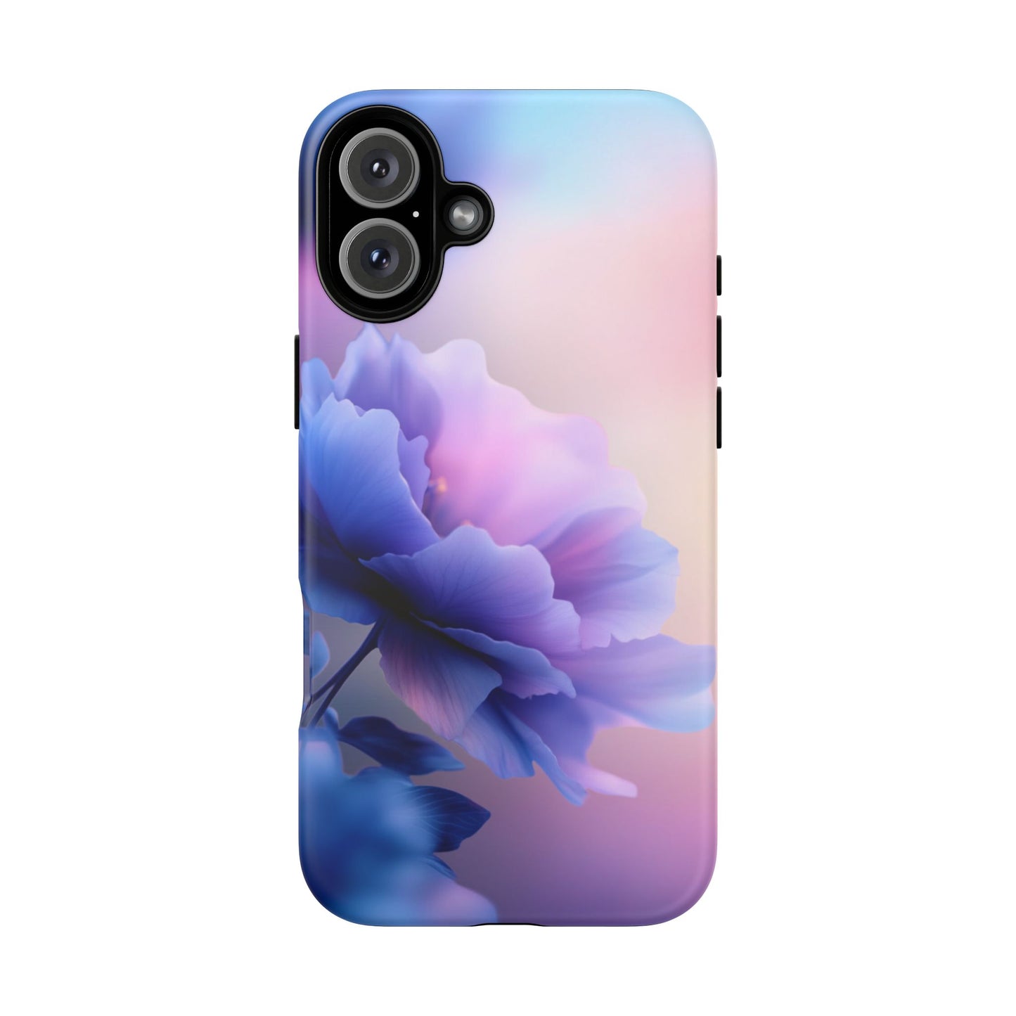 Purple Flower with Sunset - Tough Phone Case