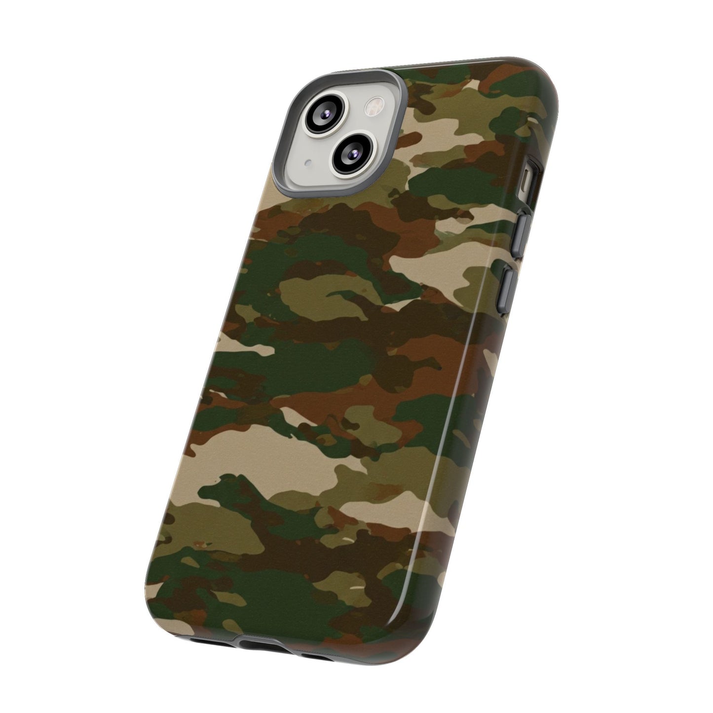 Camo Design - Tough Phone Case - iPhone or Samsung Phones