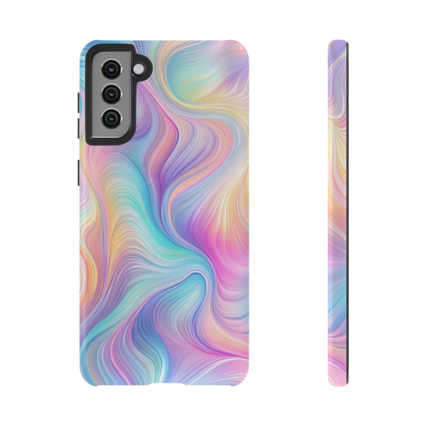 Colorful Swirls Tough Phone Case for Ultimate Protection - iPhone or Samsung Phones