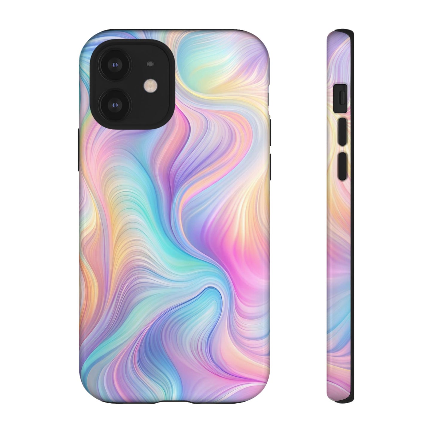 Colorful Swirls Tough Phone Case for Ultimate Protection - iPhone or Samsung Phones