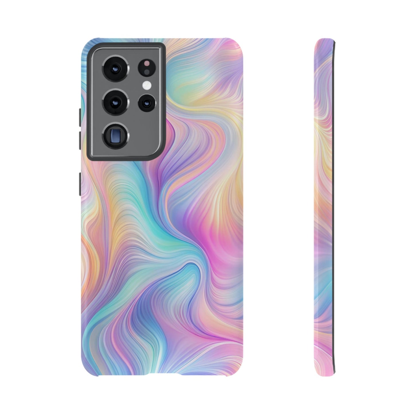 Colorful Swirls Tough Phone Case for Ultimate Protection - iPhone or Samsung Phones