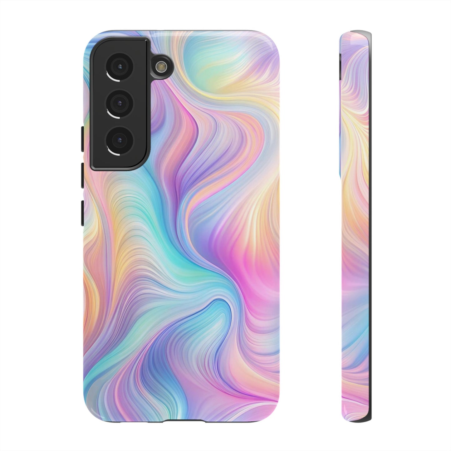 Colorful Swirls Tough Phone Case for Ultimate Protection - iPhone or Samsung Phones