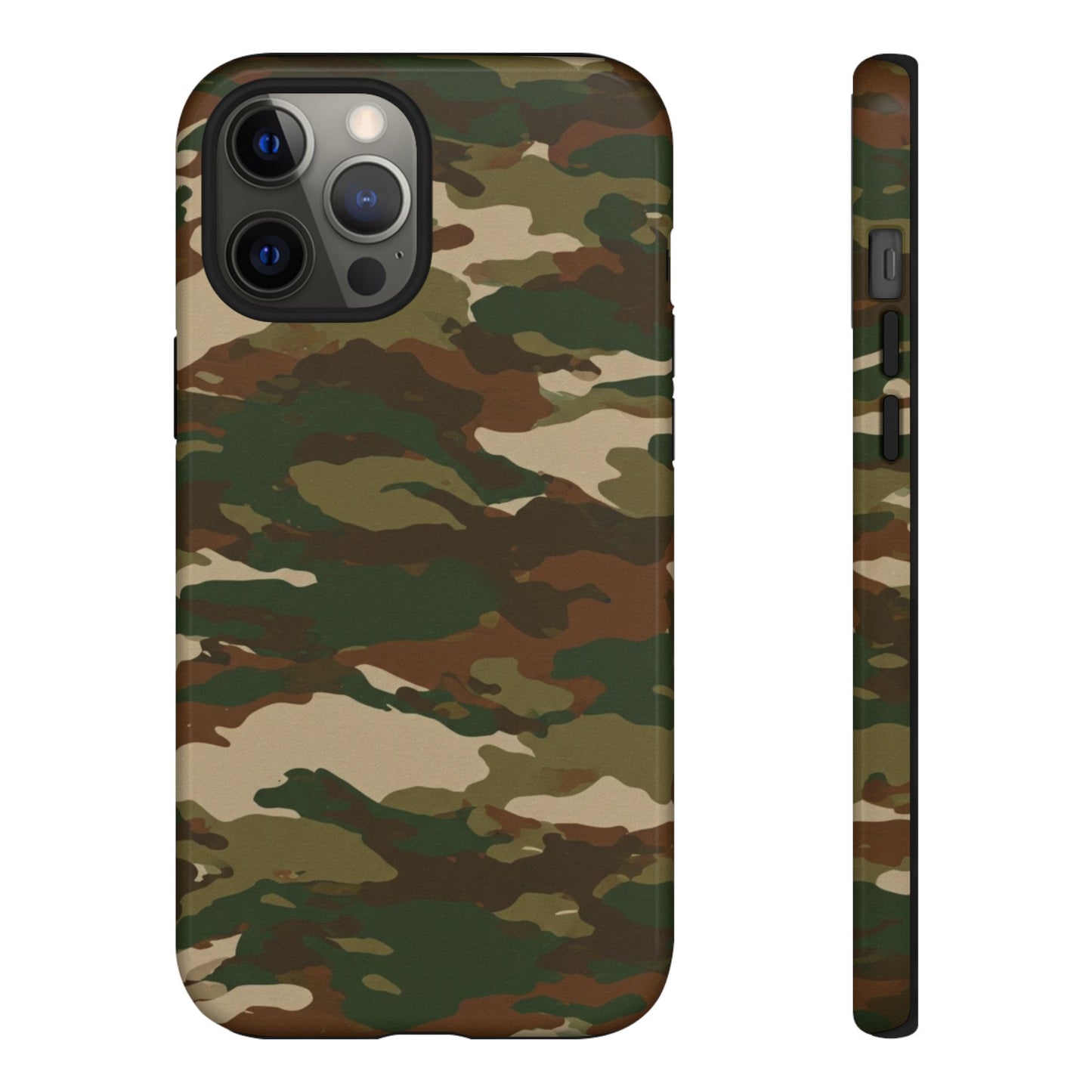 Camo Design - Tough Phone Case - iPhone or Samsung Phones