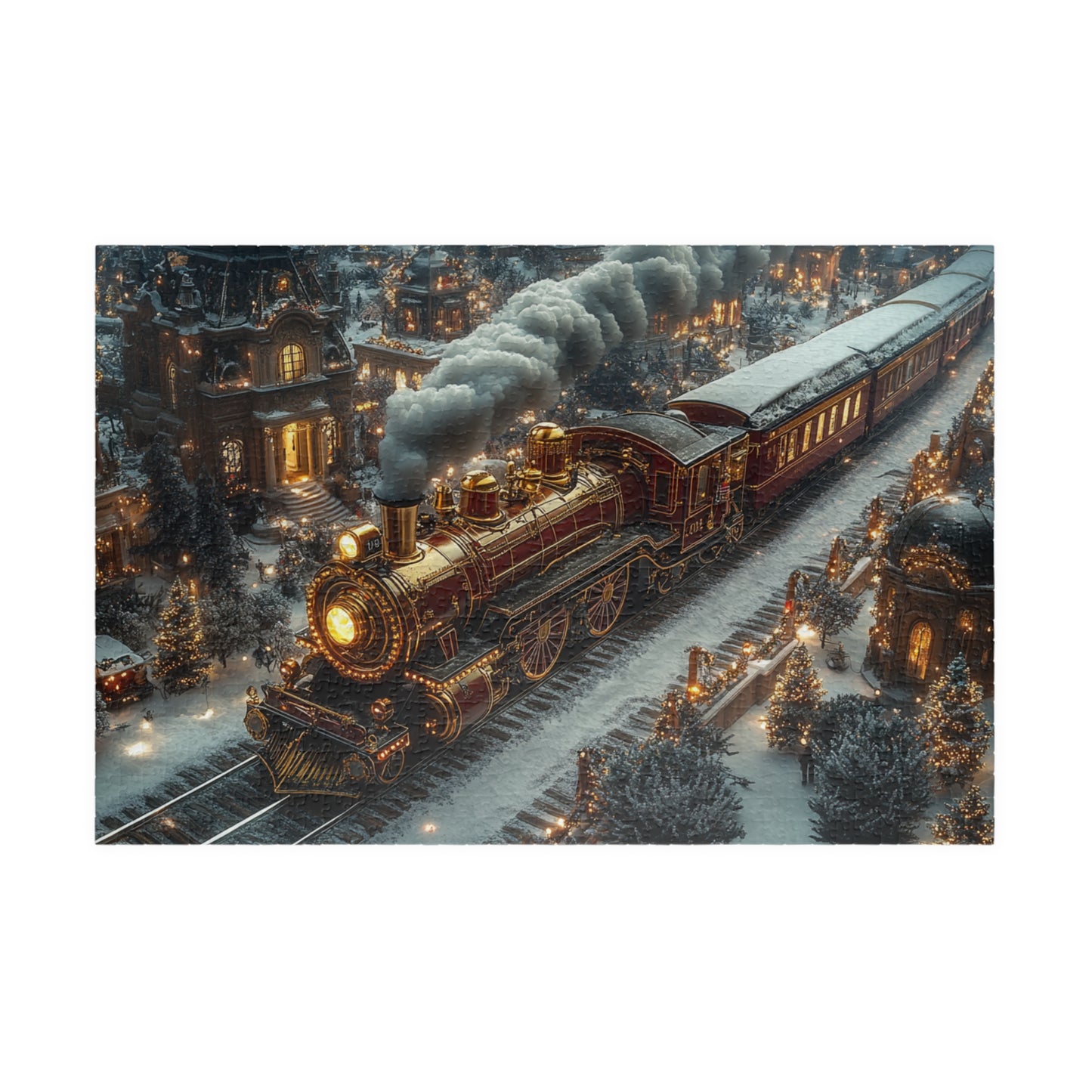 The Christmas Quest of the Glittering Express Puzzle