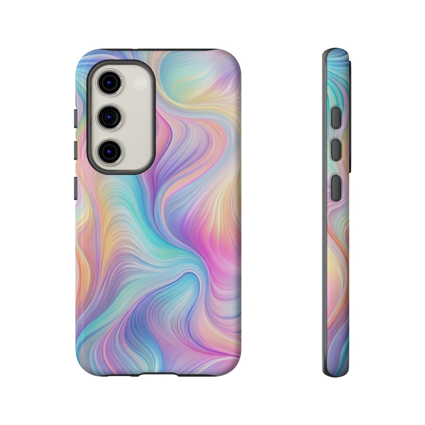 Colorful Swirls Tough Phone Case for Ultimate Protection - iPhone or Samsung Phones