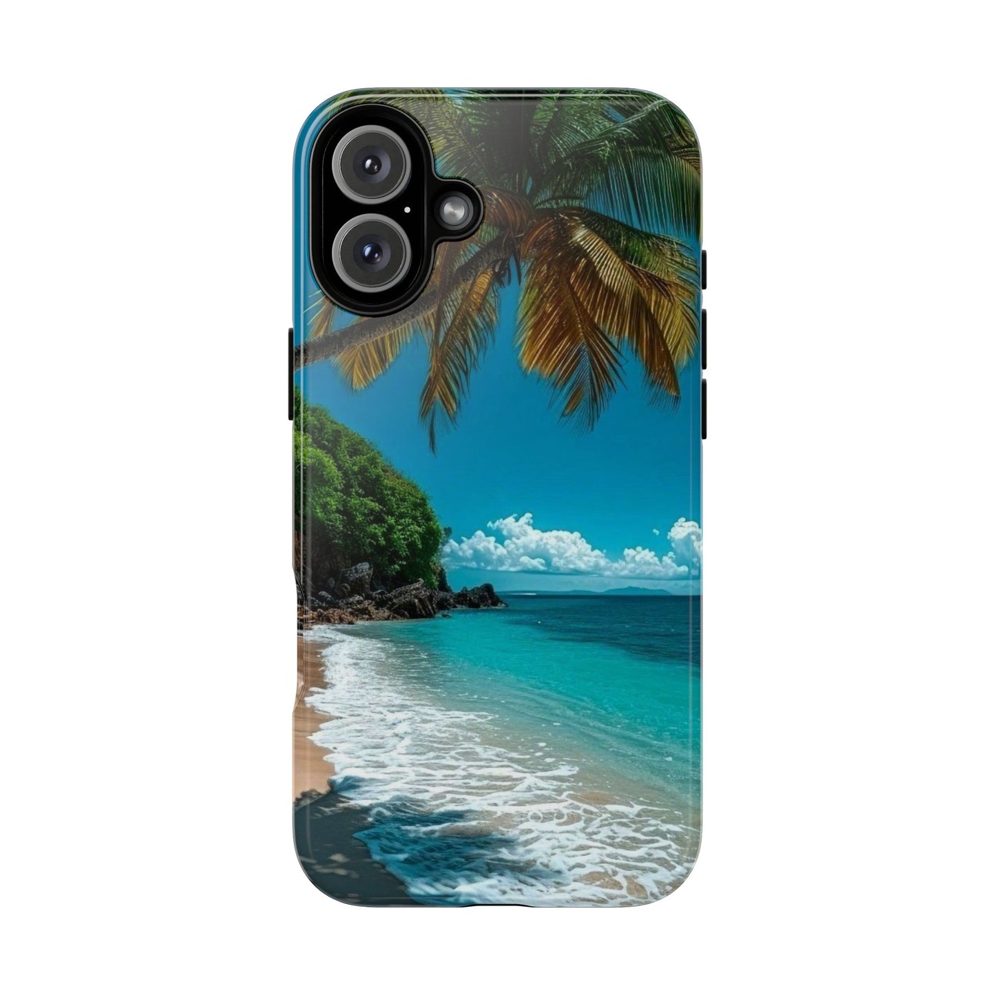 Tropical Beach Oasis - Tough Case for iPhone or Samsung