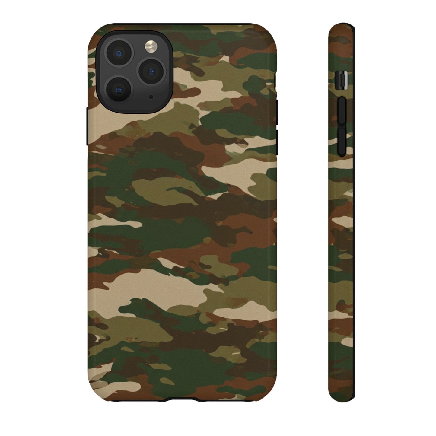 Camo Design - Tough Phone Case - iPhone or Samsung Phones