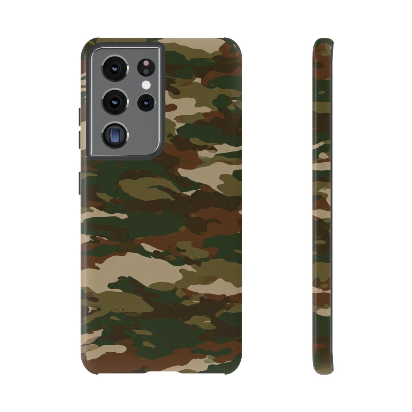 Camo Design - Tough Phone Case - iPhone or Samsung Phones
