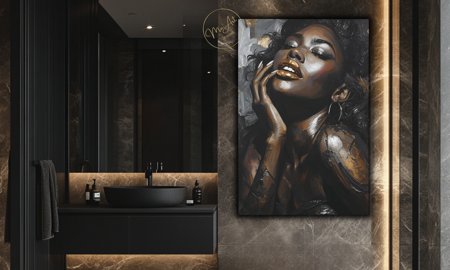 Sensual Seduction Luxury Canvas Wall Art