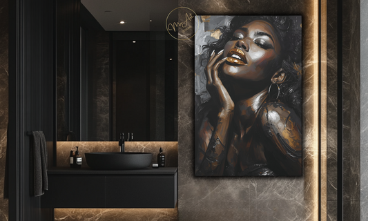 Sensual Seduction Luxury Canvas Wall Art