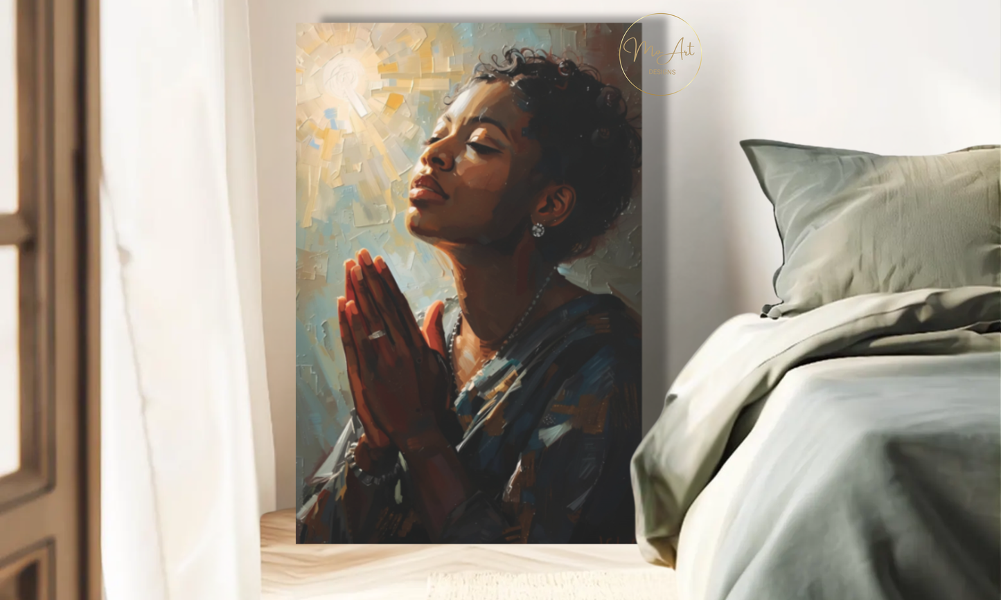 Divine Grace - Abstract Canvas Wall Art