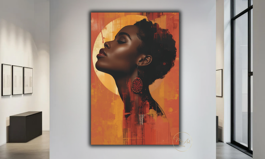 Radiant Rise – Abstract Canvas Wall Art