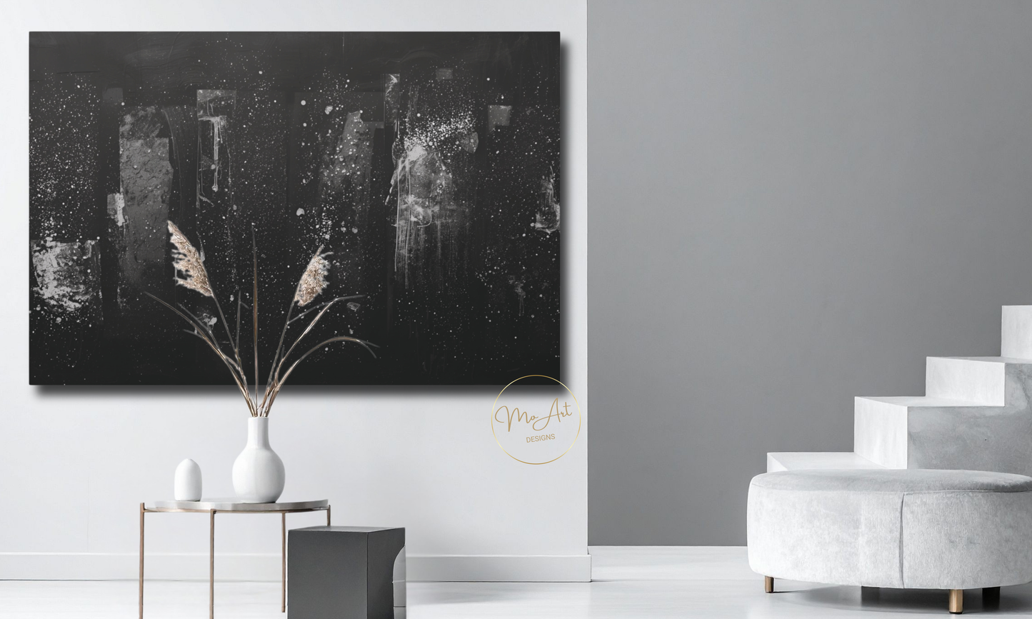 Midnight Fragments – Canvas Wall Art