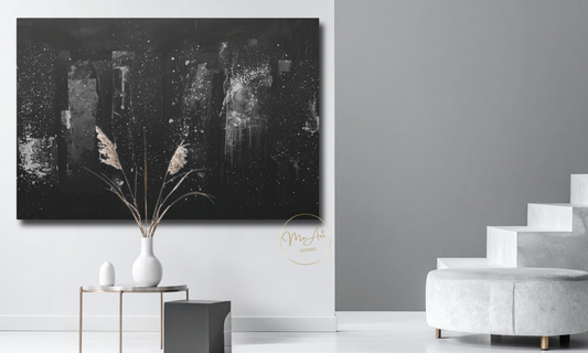Midnight Fragments – Canvas Wall Art