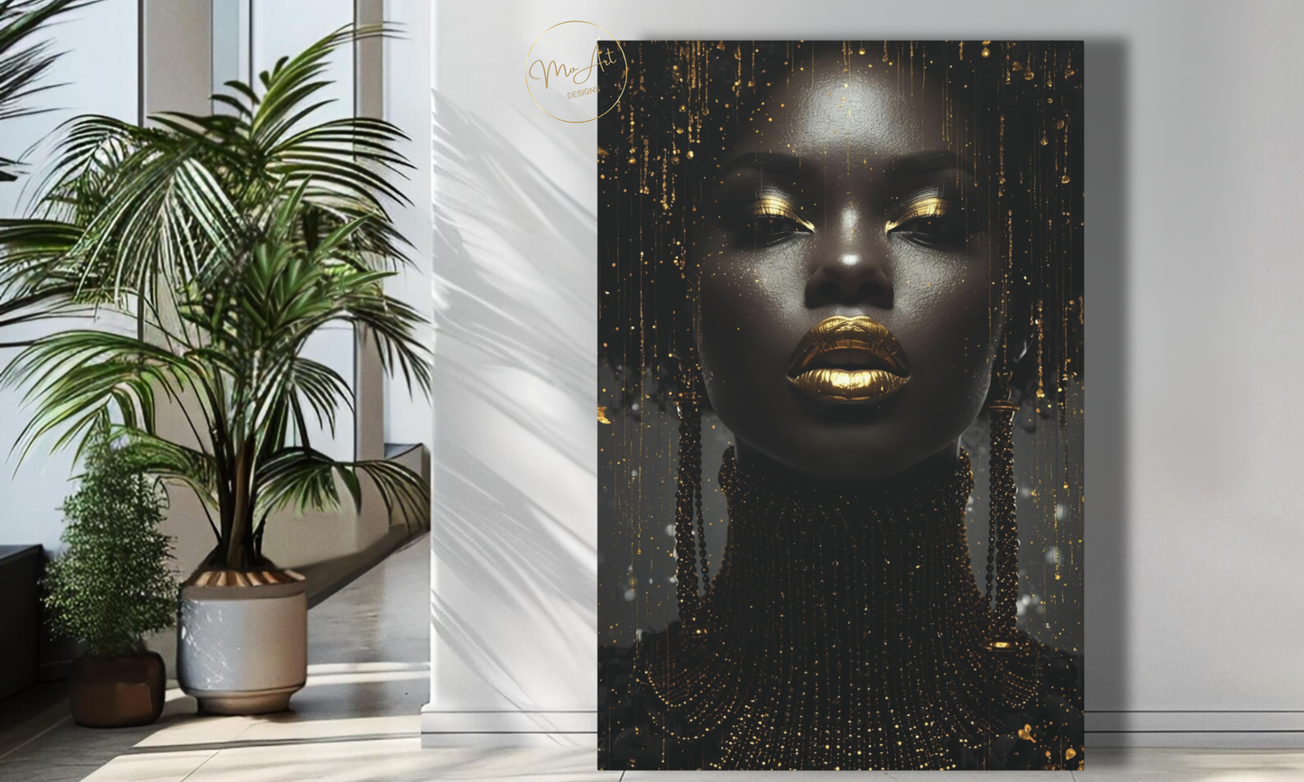 Black Elegance 2 Wall Art / Canvas Print