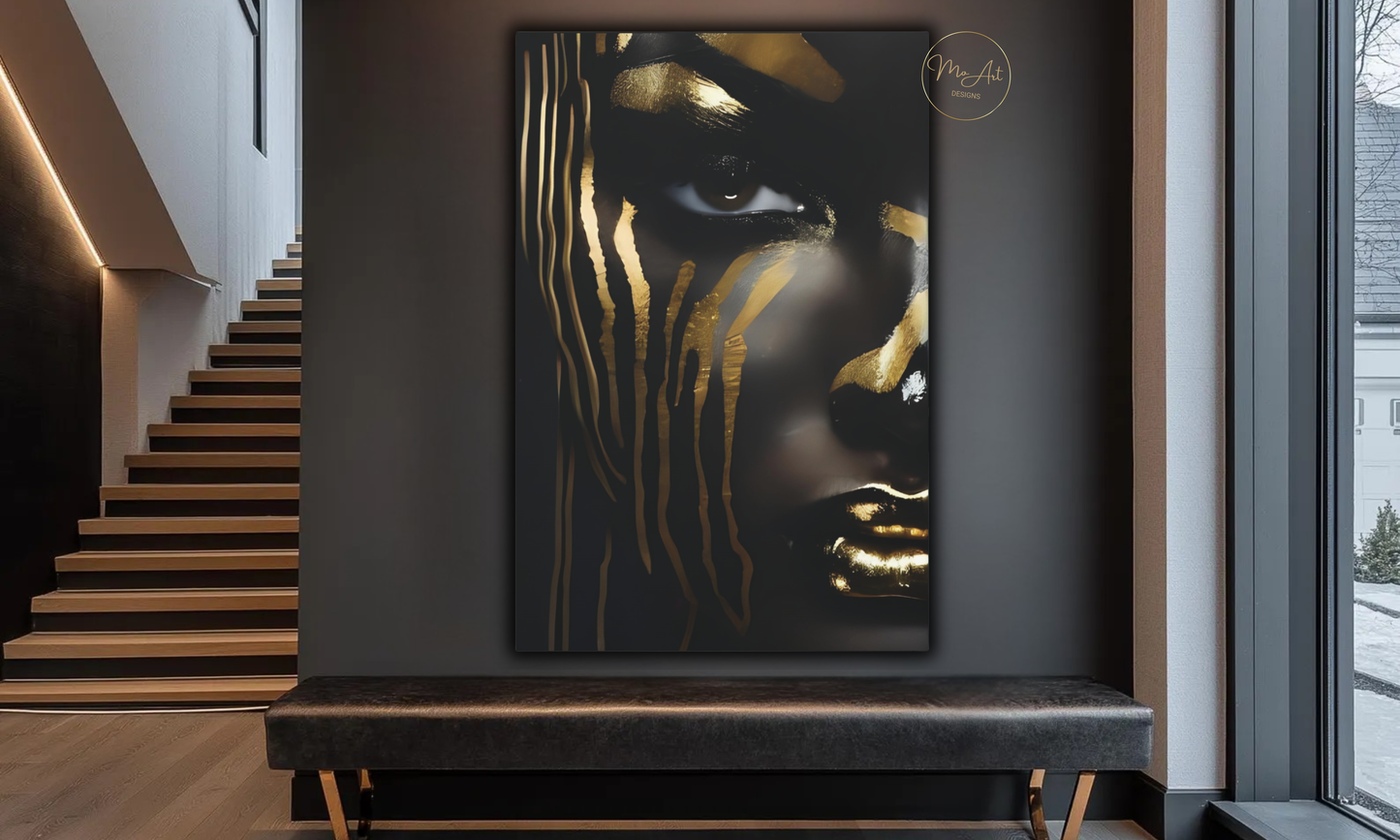 Golden Enigma – Canvas Wall Art