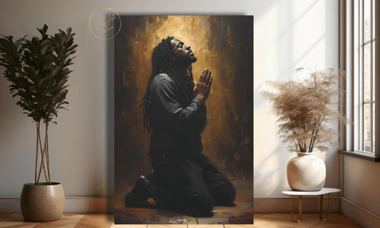 Prayer of Strength– Canvas Wall Art